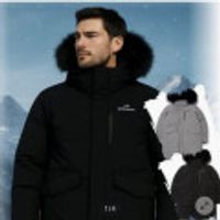 아이더 남성 아틀라스 야상 구스다운 롱패딩