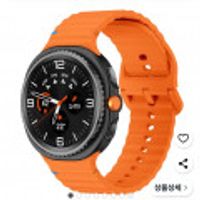 갤럭시워치8/8클래식 실리콘 스포츠 밴드 스티치 스트랩 40MM/44MM/46MM