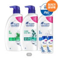 헤드앤숄더 샴푸 850ml 3개+미니샴푸 2개