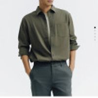 지오다노 포플린셔츠