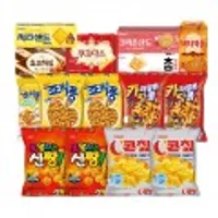 크라운제과 크라운 해피박스 과자 15개, 총 767g [무료]