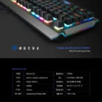 마이크로닉스 메카 ZK2 마닉축 RGB 게이밍 기계식 키보드