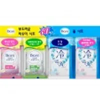 보송보송 파우더 사라사라 시트+차가운 쿨 시트 휴대용 6개팩 총 80매