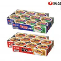 농심 육사김사세트 (육개장사발면12입 + 김치사발면12입)