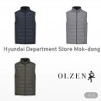올젠 덕다운 경량패딩조끼