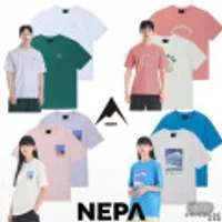 네파 남여 공용 반팔 라운드티 9종 택1(레귤러핏)