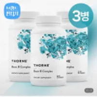 쏜리서치 베이직 B 컴플렉스 비타민B 60캡슐 3병