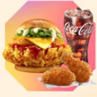 KFC 징거타워버거+1944윙 2조각+콜라M