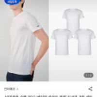 인터메조 남여공용 30수 순면반팔티 3장세트