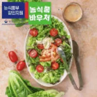 유러피안 샐러드 채소 1kg 3-4종