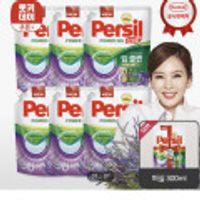 퍼실 딥클린 라벤더 1.8L x 6개 세탁세제 +300ml 증정