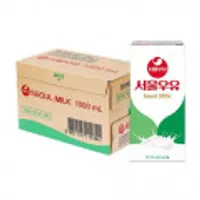 서울우유 멸균우유 1000ml x 10팩