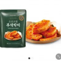 피코크 조선호텔 김치 무 석박지 1kg x 2팩