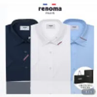 레노마 스판 드레스셔츠 반소매