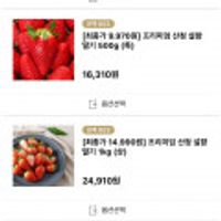 설향딸기 500g(상/특)무배)