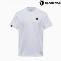 블랙야크 공용 면혼방 그린야크라운드티