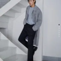 약기모 테이퍼드핏 슬랙스