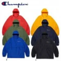 챔피온 US Champion로고 패커블 아노락