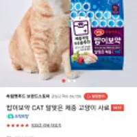밥이보약 CAT 알맞은 체중 고양이사료