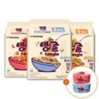 삼양 탱글 단백질 파스타 3종 (오일, 크림, 토마토) 12입+큰컵 2개 증정