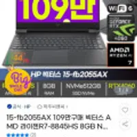 hp 빅터스 15-fb2055AX R7-8845HS 4060 300nit
