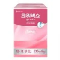 크리넥스 실크소프트 미용티슈 230매 6+6입 쿠폰적용시 무배11880원