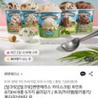 벤앤제리스 아이스크림 파인트 473ml 9종 5가지 골라담기
