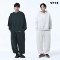 에스이에스티 와이드핏 추리닝 바지 2장세트