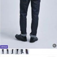 누디진 씬핀 Dry twill/Back 2 Black +사은품