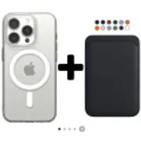 갤럭시 아이폰 마그네틱 맥세이프 케이스 + 가죽 카드지갑 세트