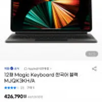 애플 매직키보드(아이패드프로 5세대용) (삼성, 하나, 우리카드만)