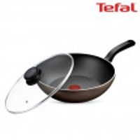 테팔 라이트쿡 웍 28cm+유리뚜껑