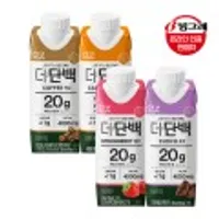 빙그레 더단백 드링크 4종 18팩 + 18팩 골라담기