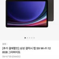 삼성 갤럭시탭 S9 128GB