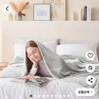 담요 블랭킷 가을 겨울용 플란넬 130x152cm