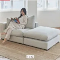 휴도 시월의 동백 1770 구스 DAVIS 2인/3인/4인/6인 패브릭 소파