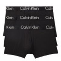 캘빈클라인 언더웨어 남성용 울트라 소프트 모달 트렁크 3종 세트 블랙 L