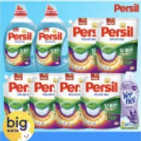 퍼실 겸용 총9종 딥클린 플러스 컬러젤 세탁세제 본품 2.7L x 2통+리필 1.8L x 6팩+버넬증정 외 (다양/