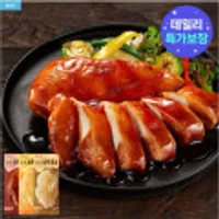 굽네 소스듬뿍통살 닭가슴살 3종 12팩