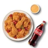 굽네치킨 마라고추바사삭+콜라1.25L
