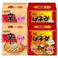 신라면툼바 4개입x2개+얼큰너구리5개입x2개