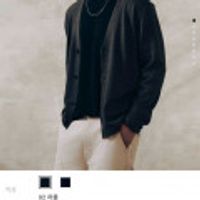 지오다노 메리노울 가디건