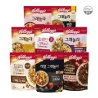 켈로그 그래놀라1+1+1/리얼/현미/큐브/크랜베리 외