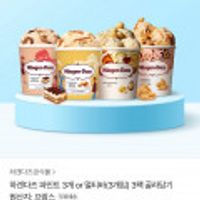 하겐다즈 파인트 or 멀티바 3개
