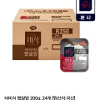 더미식 햅쌀밥 200g, 24개