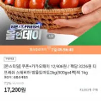 끌올 스테비아 방울토마토 500g 4팩