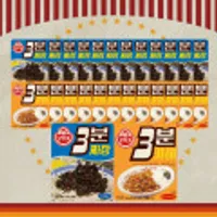 오뚜기 3분 짜장/카레 12+12 (총 24개) 외 구론산 30병