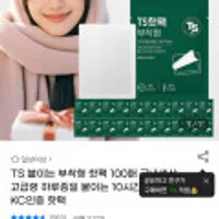 국내생산 TS 붙이는핫팩 50g 100개