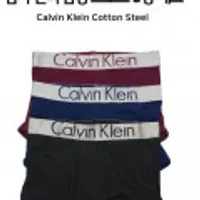 캘빈클라인 언더웨어 스틸 CK 남자 팬티 남성 드로즈 3장 세트