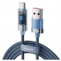 Toocki LED 디스플레이 투명 C타입 고속 충전케이블